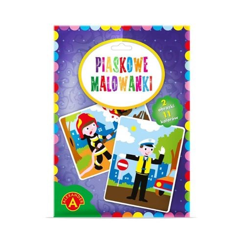 Piaskowe malowanki-Policjant, Strazak 20939 na Arena.pl