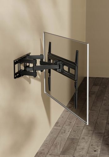 Uniwersalny UCHWYT OBROTOWY wieszak do TELEWIZORA 37-85" + zestaw montażowy na Arena.pl