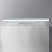 Kinkiet LAMPA łazienkowa JOHN 5897 Rabalux metalowa OPRAWA belka ścienna LED 12W 4000K IP44 chrom biała