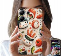 ETUI DO XIAOMI NOTE 13 PRO 5G - SŁODKIE UŚMIECHNIĘTE SUSHI OBUDOWA CASE