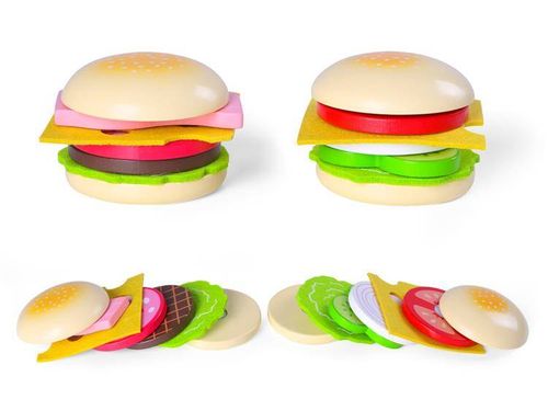 Drewniany hamburger Ecotoys na Arena.pl
