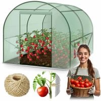Tunel ogrodowy szklarnia ogrodowa 2 x 2 m (4m2) Plonos