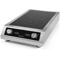 kuchenka indukcyjna podwójna 2x 3500w model 7000 hendi 239346