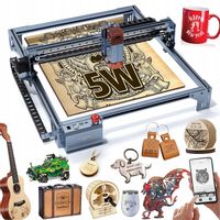 Nowa grawerka wycinarka laserowa ATOMSTACK A5 V2 400x400mm