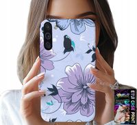 ETUI DO SAMSUNG GALAXY A21 - KWIATKI KWIECISTE MODNE WZORY PLECKI