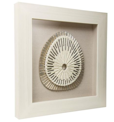 Obraz przestrzenny White Shell 60x60 cm na Arena.pl
