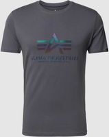 Alpha Industries T-shirt Rainbow Reflective (100501RR) greyblack 3XL