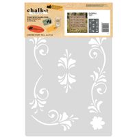Szablon do stylizacji i dekoracji mebli Chalk-it 707 FLORAL