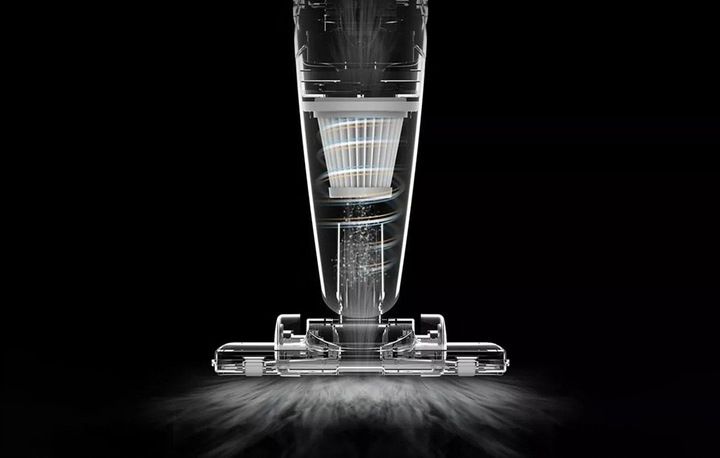 ODKURZACZ PIONOWY RĘCZNY PRZEWODOWY 2W1 DEERMA DX118C DODATKOWE SZCZOTKI zdjęcie 12