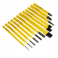 ZESTAW PUNKTAKÓW WBIJAKÓW I PRZECINAKÓW 12 SZT