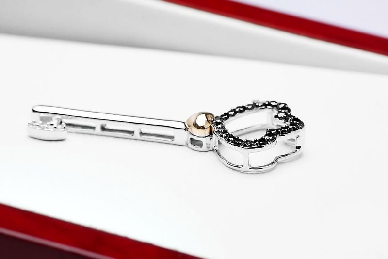 Emaga Złoty wisiorek WXD3424 - Diament zdjęcie 5