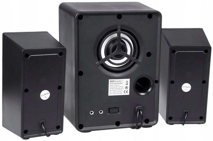 Głośniki Bluetooth 2.1 radio FM micro SD, AUX, USB zdjęcie 4