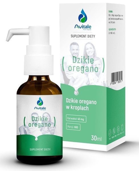 OLEJEK z DZIKIEGO OREGANO 100% CZYSTY 30ml AVITALE zdjęcie 1