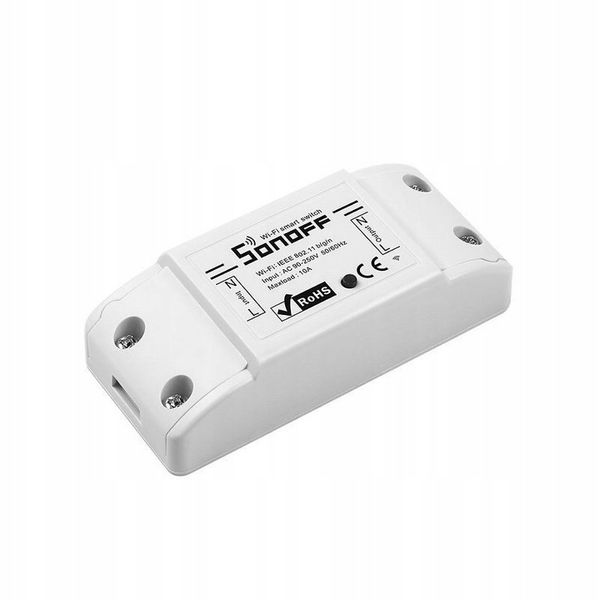 SONOFF BASIC R2 Inteligentny Przekaźnik Sterownik WiFi 1-kanałowy zdjęcie 10