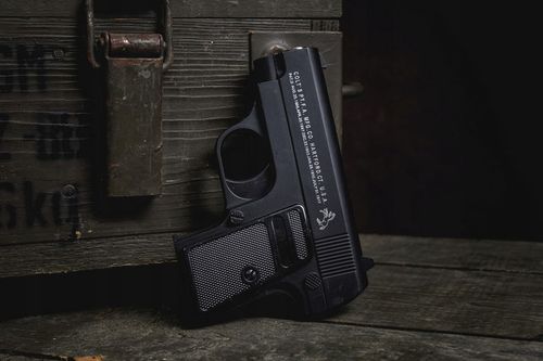 Pistolet metalowy na kulki 6mm COLT ASG imitacja broni replika MPK-C11 na Arena.pl