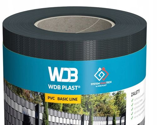 WDB Taśma ogrodzeniowa Basic Line antracyt 7016 na Arena.pl