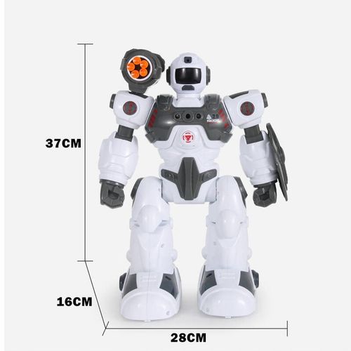 MULTIFUNKCYJNY ROBOT STEROWANY STRZELA STRZAŁKAMI PARĄ PILOT PROGRAMOWANIE na Arena.pl