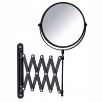 LUSTERKO KOSMETYCZNE TELESKOPOWE czarne WENKO