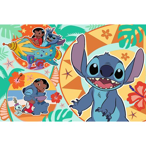 PUZZLE 24 MAXI WESOŁY DZIEŃ LILO&STITCH 14365 na Arena.pl