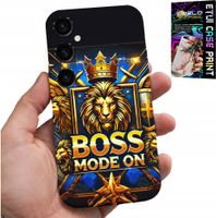 ETUI DO SAMSUNG GALAXY S24 FE - BOSS LEW Z KORONĄ NA TARCZY CASE + FOLIA
