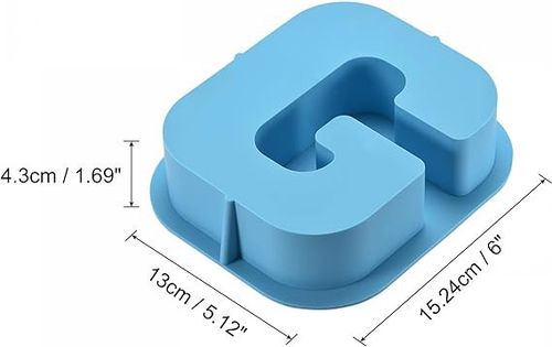 Foremka silikonowa 3D w kształcie litery G na Arena.pl