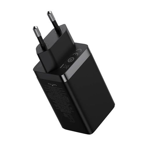 ładowarka sieciowa baseus gan5 pro 2xusb-c + usb, 65w (czarna) na Arena.pl