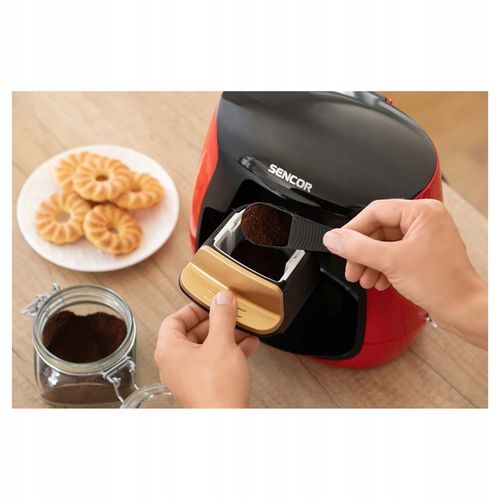 Mały Kompaktowy Ekspres do Kawy Sencor SCE 2101RD na Arena.pl