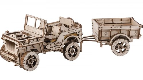 Puzzle 3D Przyczepa do 4×4 na Arena.pl