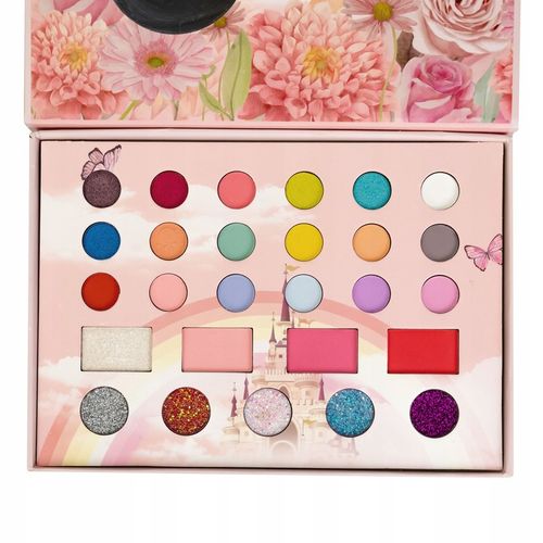 KOSMETYKI DLA DZIECI W SZKATUŁCE JEDNOROŻEC KORALIKI CIENIE LAKIERY KUFEREK na Arena.pl