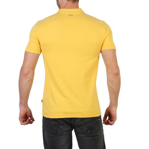 Napapijri koszulka męska polo żółty M na Arena.pl