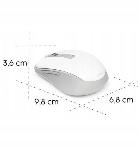 Mysz HAMA WM450 Biały na Arena.pl