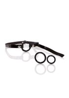 knebel z otwartym pierścieniem calexotics czarny 81 cm
