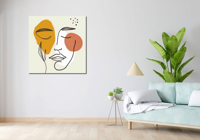 Obraz 90x90cm Szept Przestrzeni zdjęcie 2