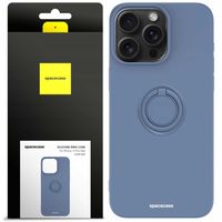 Spacecase Silicone Ring Iphone 15 Pro Max Blue