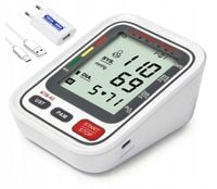 CIŚNIENIOMIERZ NARAMIENNY ARYTMIA PAMIĘĆ 2x99 ZASILACZ USB-C TECH-MED