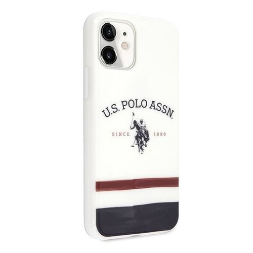 Us Polo Ushcn61Pcstrb Iphone 11 Biały/white Tricolor Pattern Collection na Arena.pl