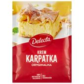 DELECTA Ciasto Karpatka Krem 250g