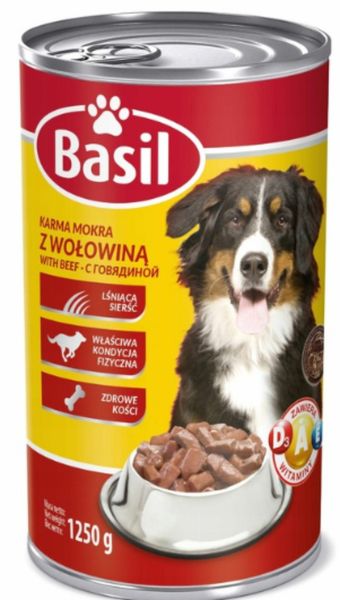BASIL PIES PUSZKA 1250G WOŁOWINA zdjęcie 1