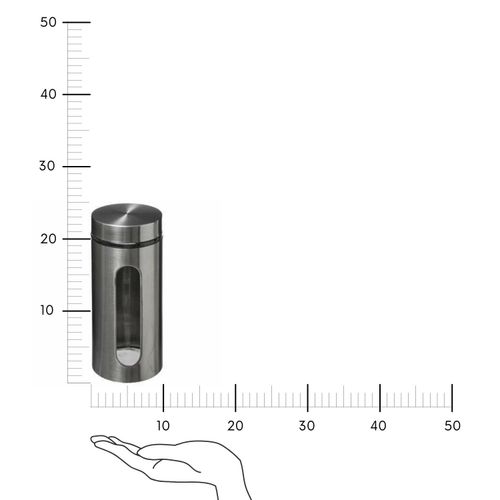 Pojemnik Ublo 1,2L stal nierdzewna/szkło na Arena.pl