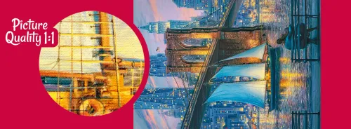 Puzzle 1000 elementów. Sen dwojga w Nowym Jorku 30288 na Arena.pl