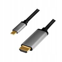 LogiLink Kabel USB-C do HDMI, 4K 60Hz aluminiowy