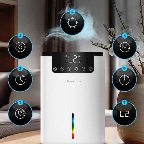 Cichy osuszacz powietrza domowy LUXE 2000ML UV pochłaniacz wilgoci XXL na Arena.pl