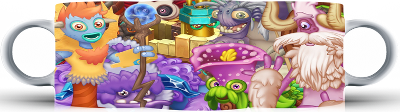 Kubek ceramiczny My Singing Monsters zdjęcie 2