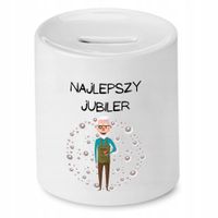 Dla Jubilera Prezent Skarbonka Najlepszy Jubiler Z Nadrukiem Ze Zdjęciem