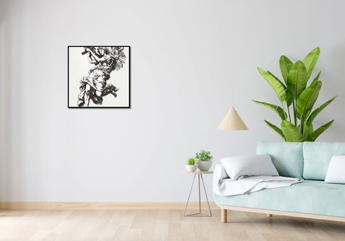 Plakat 60x60cm Anioł Wojny na Arena.pl