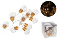 girlanda świetlna led  lampki żarówki 165cm