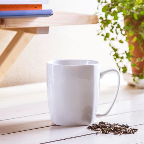 KUBEK CERAMICZNY REGULAR BIAŁY 400 ml na Arena.pl
