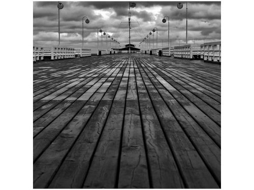 50CM 50CM OBRAZ SOPOT MOLO DRUK PŁÓTNO na Arena.pl