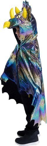 Dziecięca Peleryna Dinozaur Kaptur Kostium Halloween XS/S 110-120cm na Arena.pl