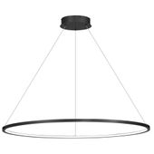 Lampa zwisowa Saturno ML8862 Milagro LED 57W 4000K do salonu IP44 czarny